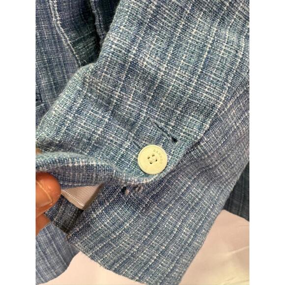 Sandro Blue Nars Blazer Size 36 As Is Condition - Picture 11 of 12